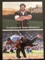 Signiertes Foto Thomas Sempach