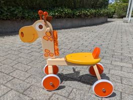 Scratch Holz Laufrad Giraffe (gebraucht - guter Zustand)