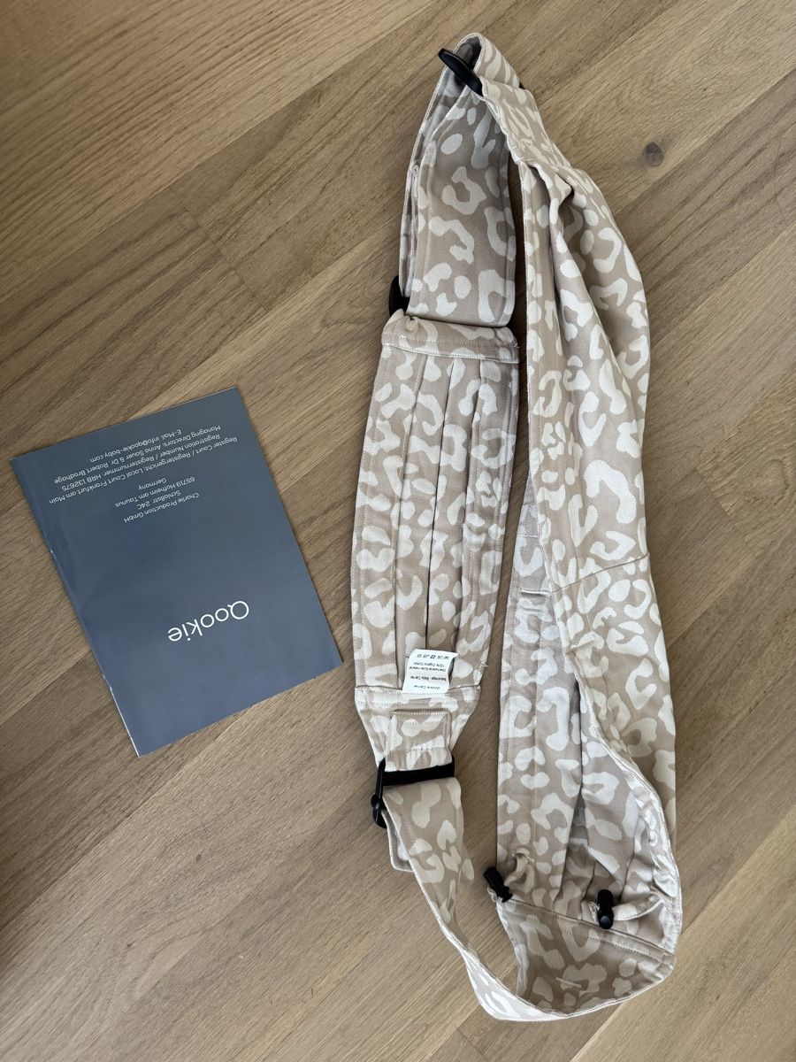 Qookie Bauch- & Rückentragen: Qookie Go Hüfttrage - Leo beige – Neu und originalverpackt aus Frick von mih_zlp8 6