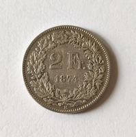 1874 2 Franken ss+