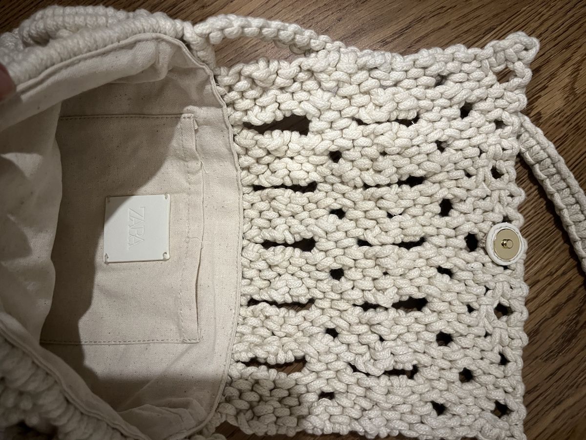 Zara Sacs femmes: Häkeltasche Zara beige – D'occasion à Zürich par Nora123321 3