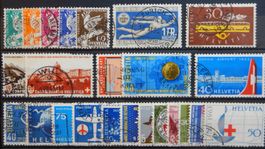 Schweiz Lot mit alten Werten IV