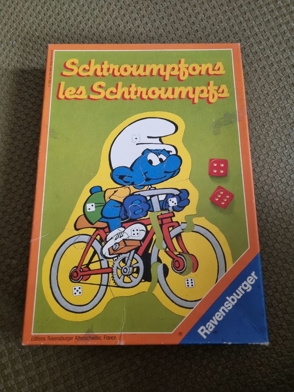 Ravensburger Giochi: Schtroumpfons les Schtroumpfs-Jeu de dés & puzzle  – Usato da Fribourg venduto da jarmilka