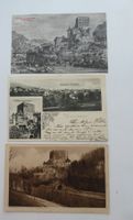 Aesch BL Schloss Angenstein mit einer Kuhherde an der Birs