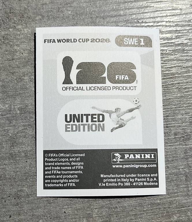 Carte collezionabili: Panini Logo Schweden gold SWE 1 – Usato da altendorf venduto da MopedScheune 1