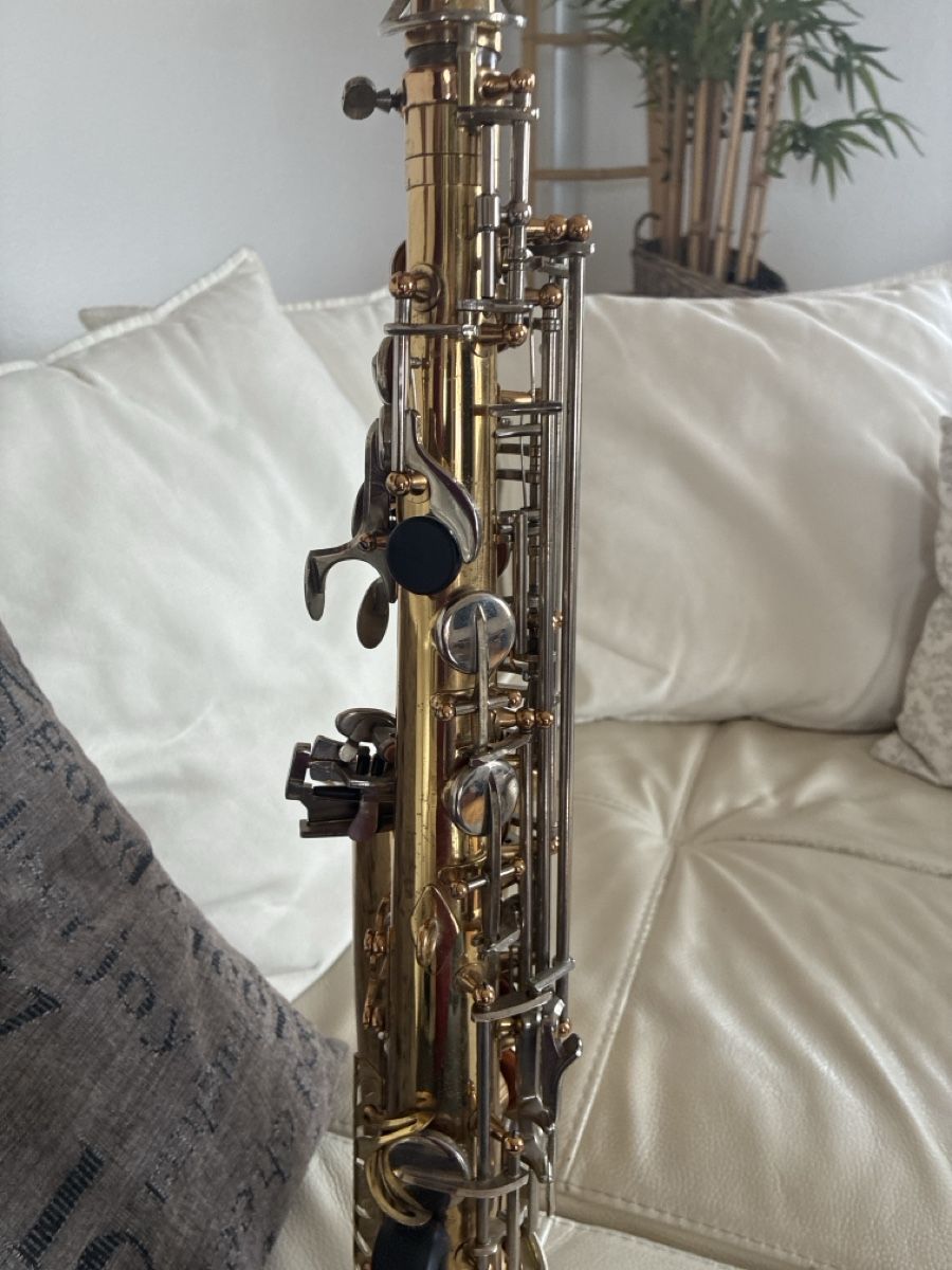 Musikinstrumente: Alto Saxophon , Goldlackiert, Marke : Samko – Gebraucht aus Grosshöchstetten von ferien06 8