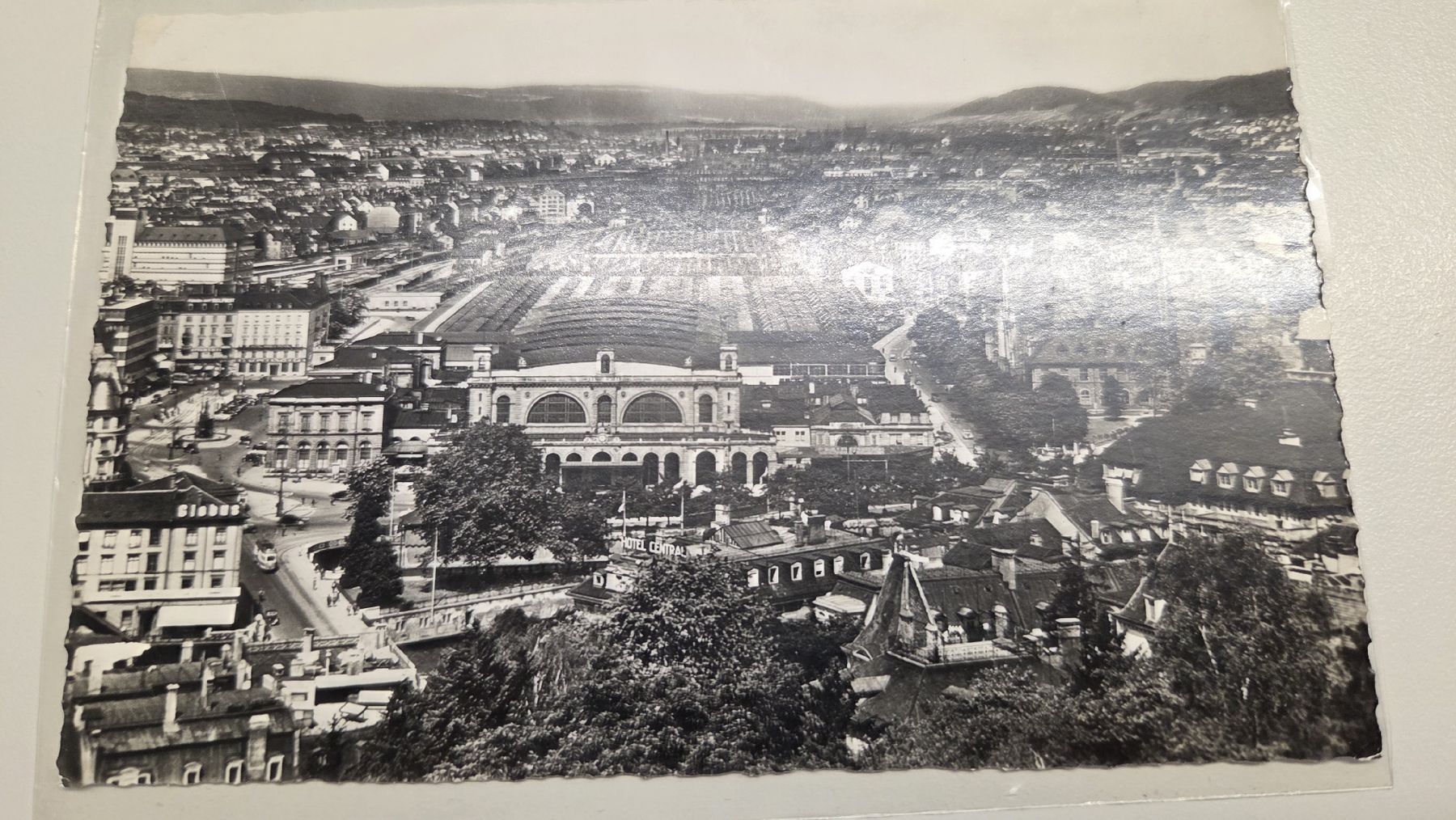 Ansichtskarten: 1940 Ansichtskarte Zürich Bahnhofquartier – Gebraucht aus Arni AG von Moth68