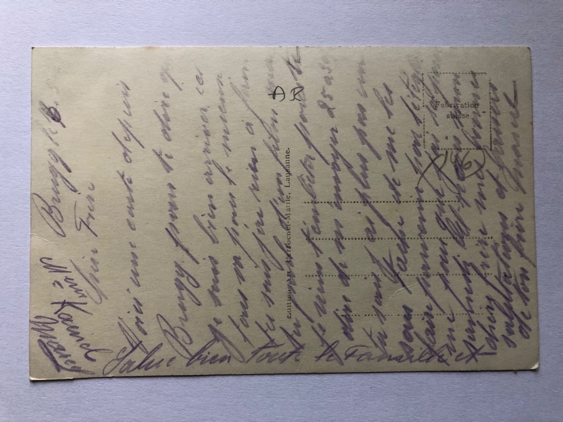 Ansichtskarten: Brugg - Schifflände – Gebraucht aus Bassersdorf von F-104fan 1