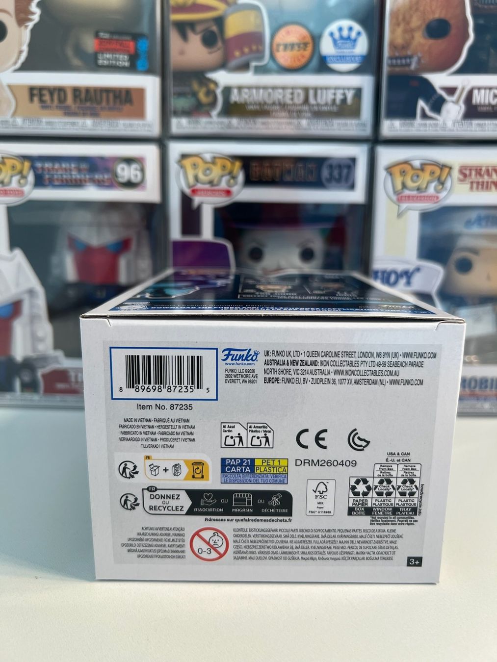 Funko Statuette: Funko POP! Animation Solo Leveling Iron Edition Limitée – Nuovo e nell'imballaggio originale da Le Mouret venduto da perfectbijou 5