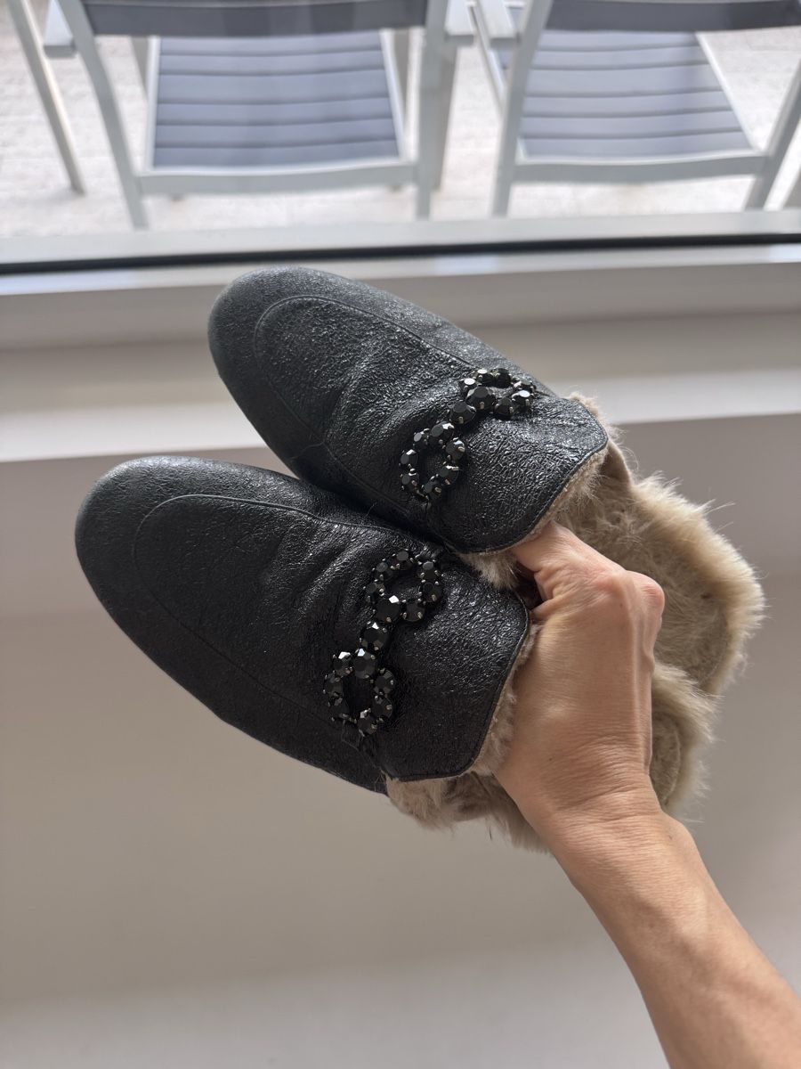 Globus Damenschuhe: Shoes with fur – Gebraucht aus Zürich von agi_j875 3
