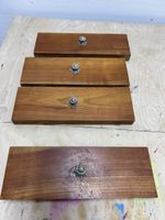 4 alte Schubladenfronten