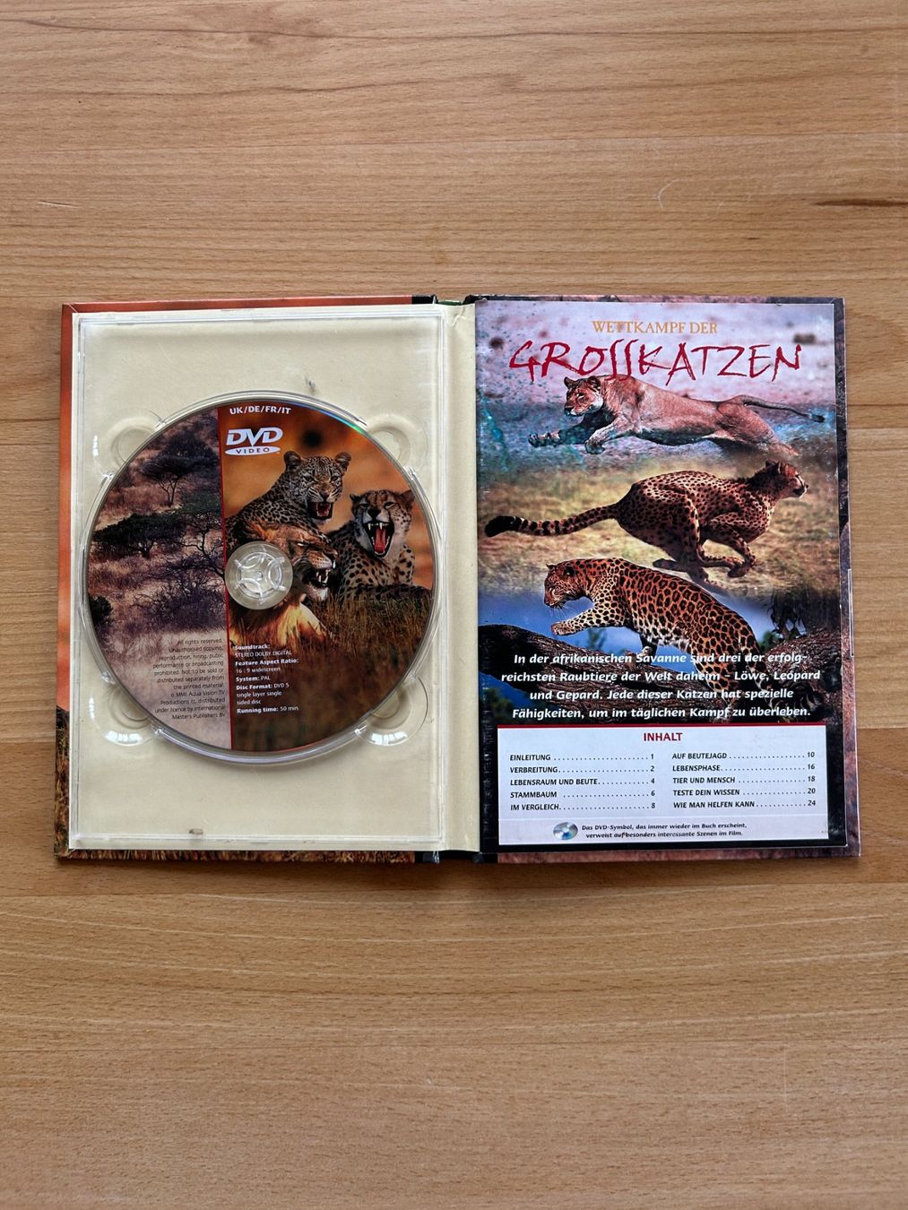 Tutti i DVDs: Wettkampf der Grosskatzen DVD – Usato da Grosswangen venduto da che_gr 1