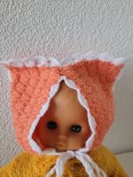 Herzige Babymütze mit Katzenohren