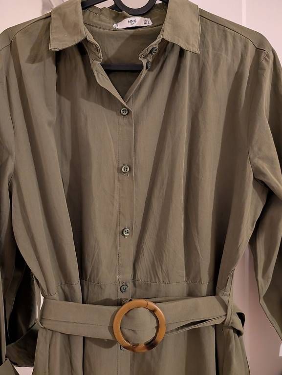 Mango Vestiti: Tailliertes Hemdkleid, Mango, Gr. L – Usato da Dübendorf venduto da gar_5yv6 2