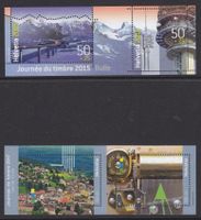 2017 + 2015    BLOCK  Tag der Briefmarke   ** Postfrisch **