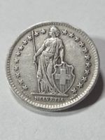 2 francs suisse 1944 en argent