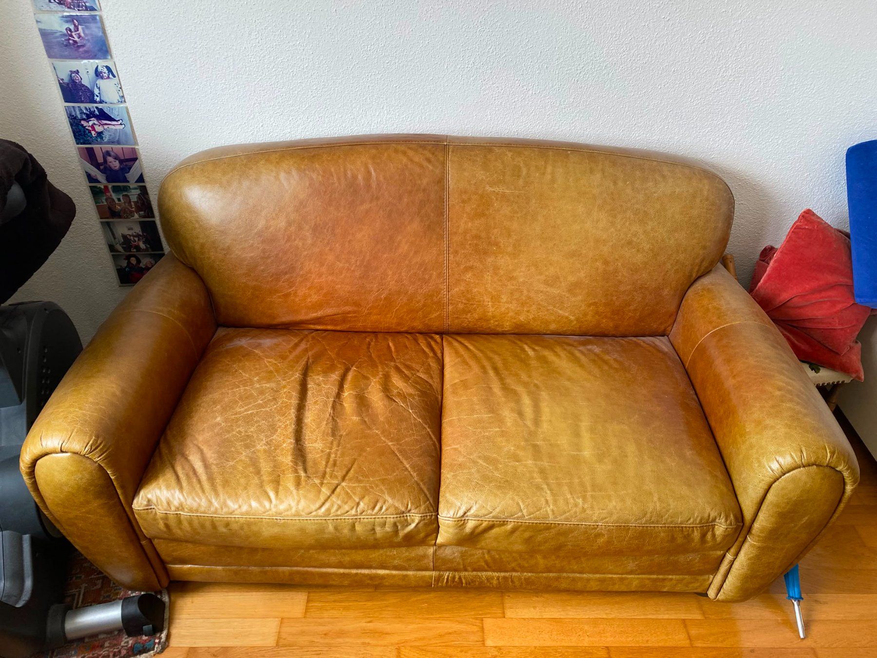 Divani: Ledersofa braun 2-Sitzer gebraucht – Usato da Gerlafingen venduto da AishaWittwer 1
