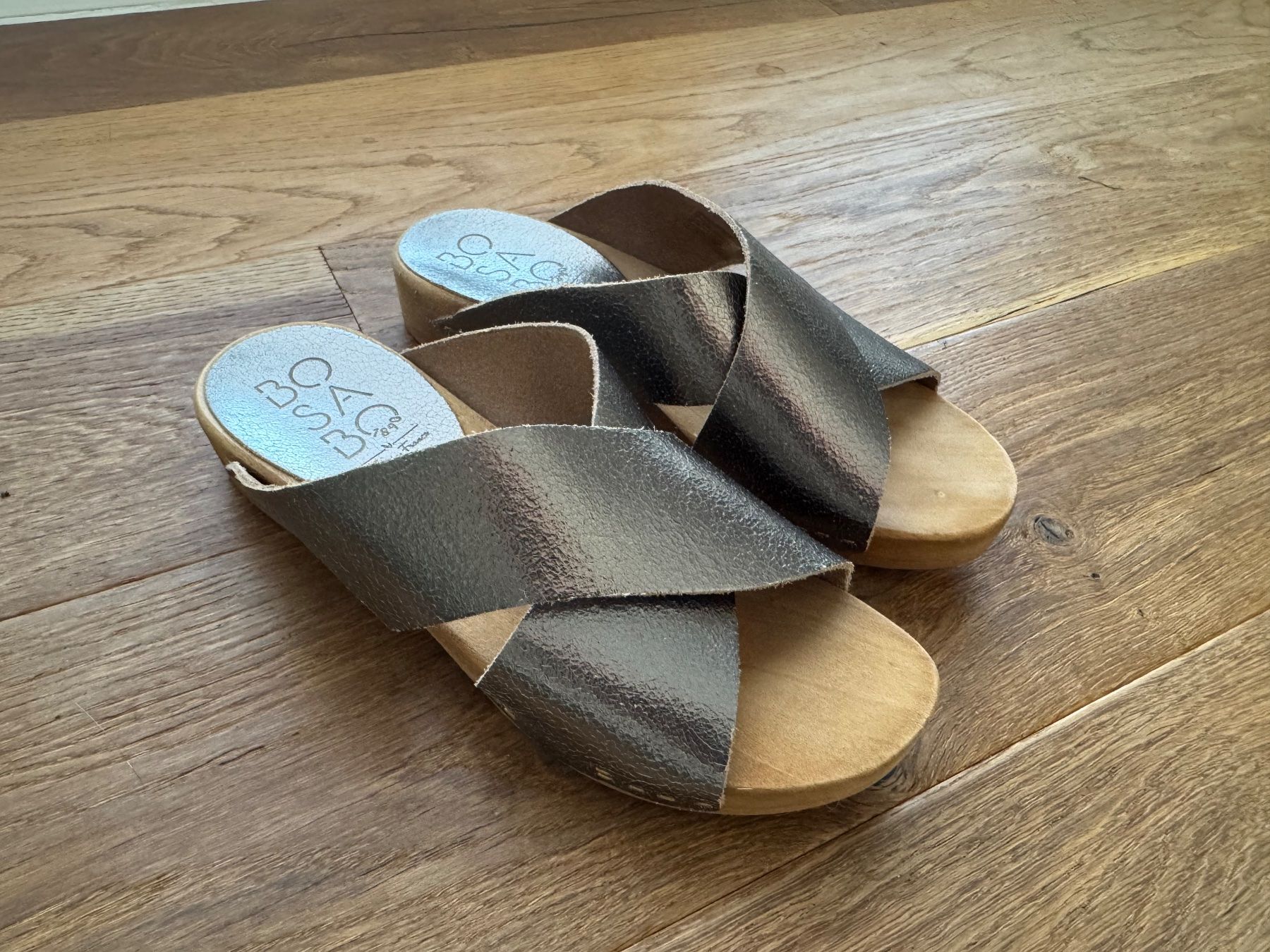 Damenschuhe: Mules Bosabo taille 36, semelles souples – Neu (gemäss Beschreibung) aus Nyon von Edelweiss_88 1
