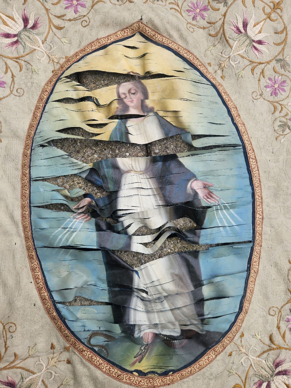 Tableaux: gemälde prozesion appenzell ai – Défectueux à Schwellbrunn par Omega-alpha 2