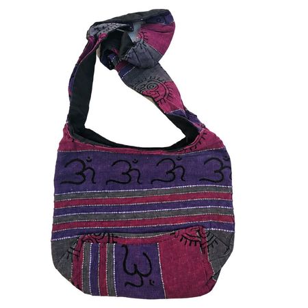 NEU! BOOM BABA Baumwoll Tasche Ohm Goa Ethno