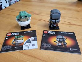 Lego Star Wars 75317 Brick Headz Mandalorianer und das Kind