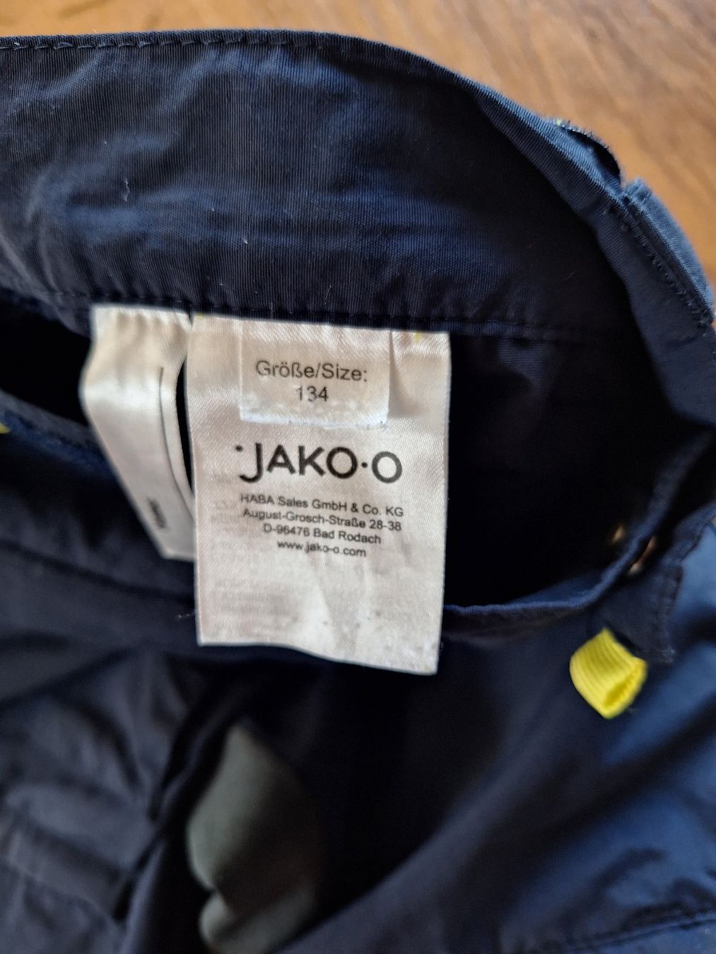 Jako-O Pantaloni: Zip Wanderhosen Jako-o Grösse 134 – Usato da Selzach venduto da Stony17 3