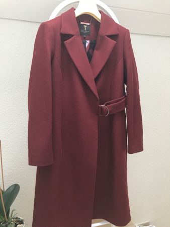 TED BAKER Dezpina Coat/Mantel in Rot EU38