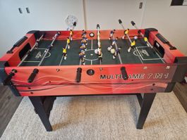 Multigame 7 in 1 Spieltisch Carromco gebraucht