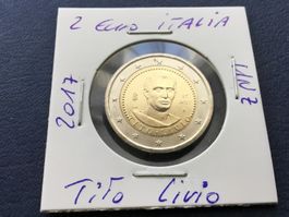 2 Euro Italia Tito Livio 2017 unzirkuliert stgl