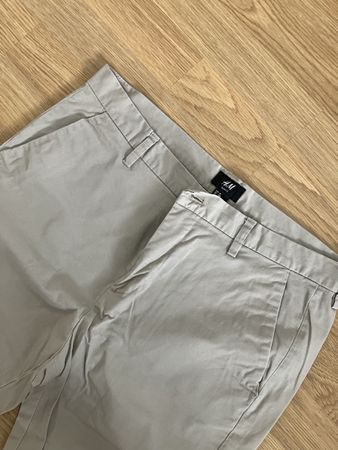 H&M Slim Fit Hose beige Grösse 48 guter Zustand