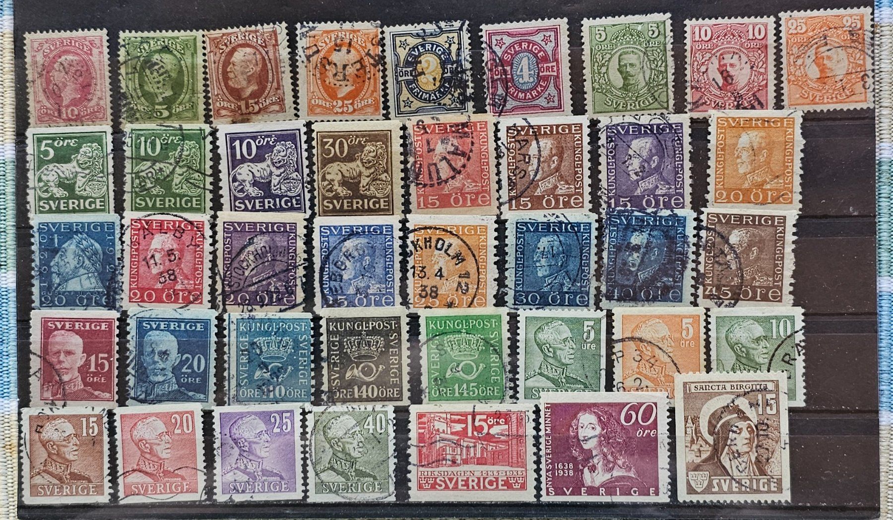 Tutti i francobolli: SUEDE timbres anciens – Usato da Les Valettes venduto da Nuba1