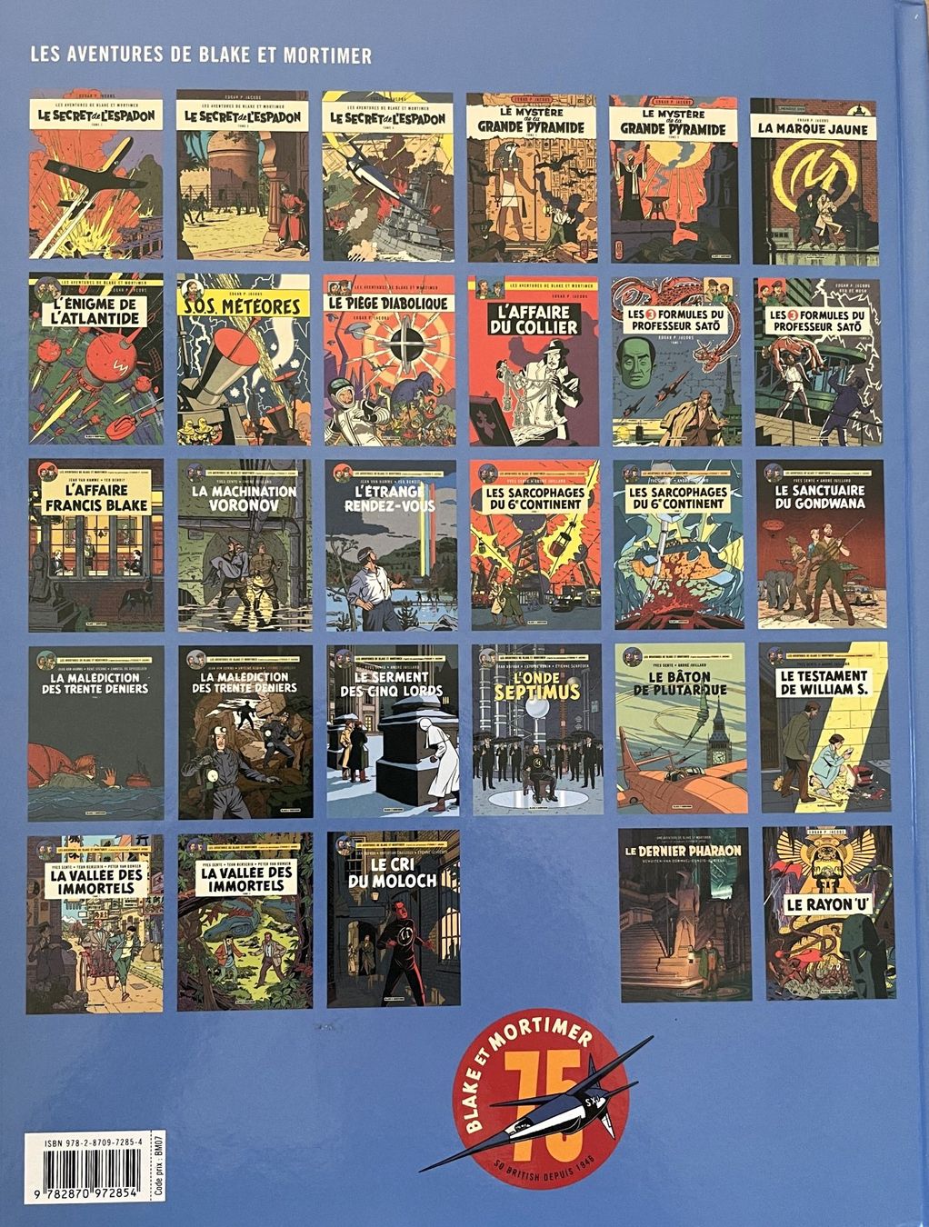 Comics: Blake et Mortimer - Le dernier espadon E.O. 2021 TBE++ – Gebraucht aus Savagnier von Ne2065 1