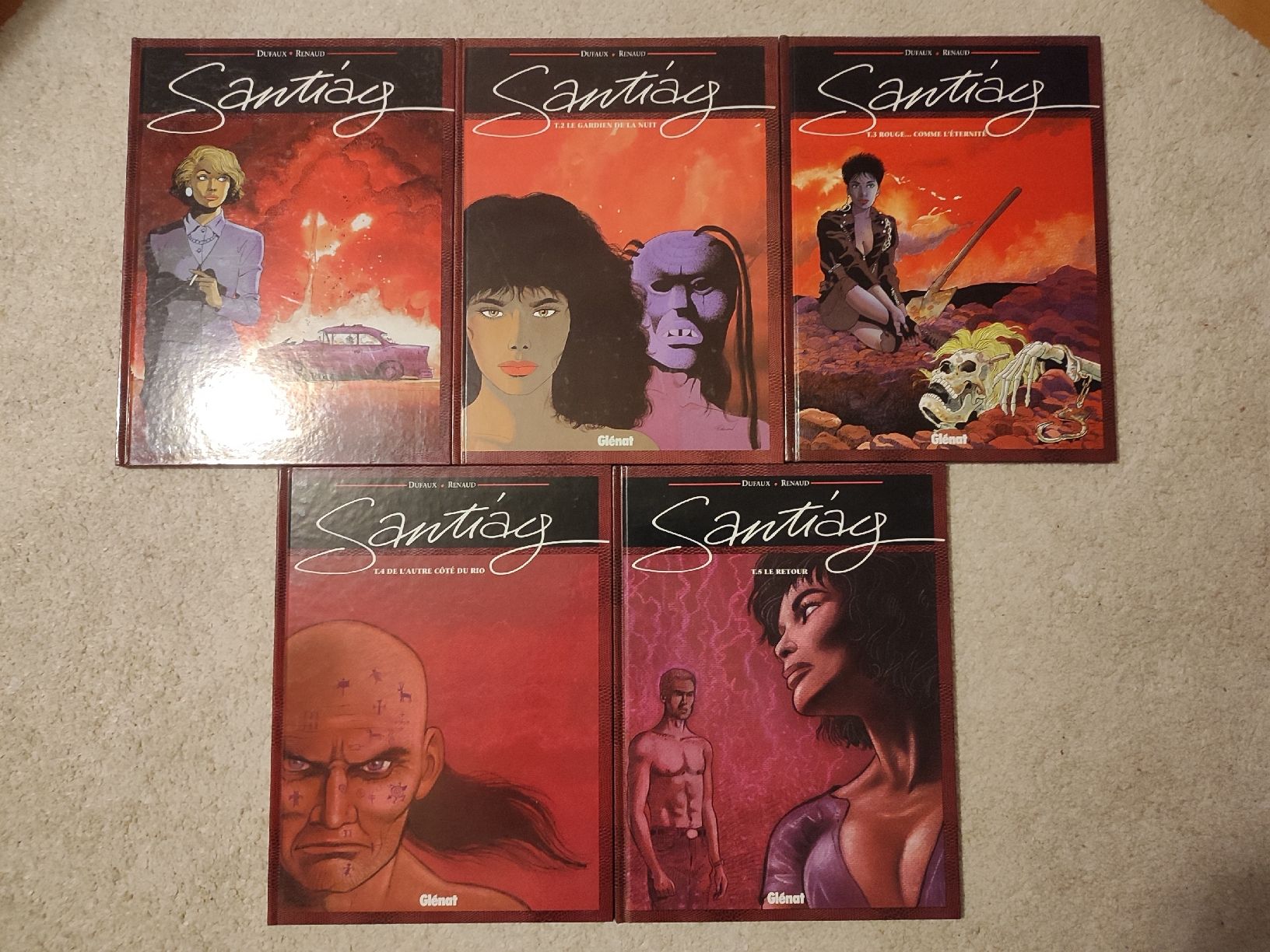 Fumetti: Santiag 1-5, tomes 2-5 en eo – Usato da Bougy-Villars venduto da Vogue