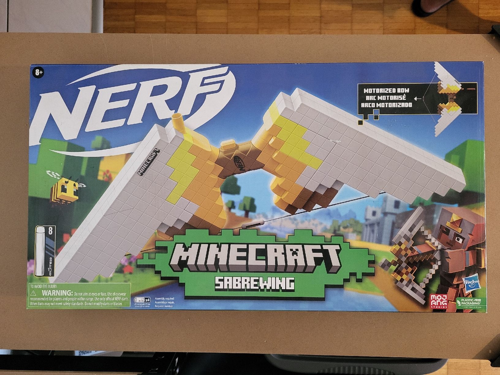 Nerf Jeux de construction: Nerf Minecraft Sabrewing neuwertig OVP – Neuf avec emballage d'origine à Riniken par Melanie910