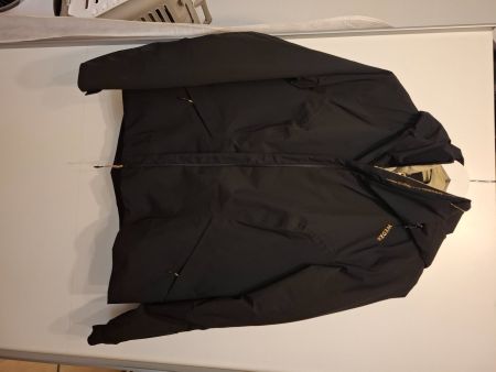 Skijacke Wedze Piste 500 schwarz gebraucht guter Zustand