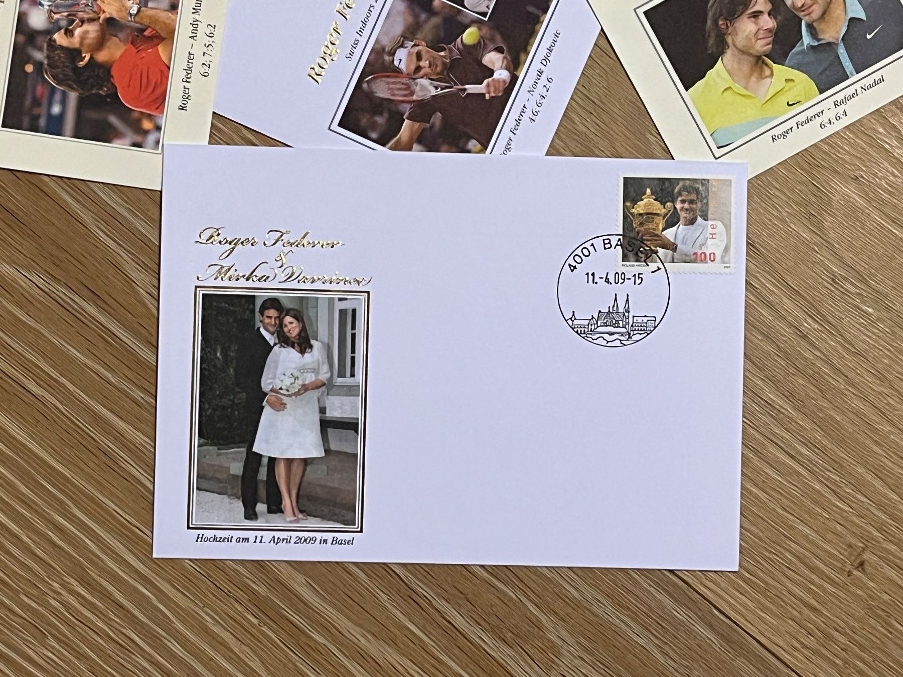 Tutti i francobolli: Roger Federer Briefmarken Konvolut – Usato da Winterthur venduto da Wusa01 4