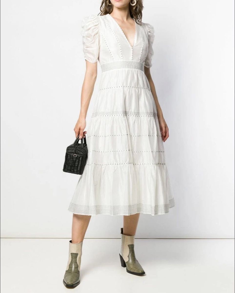 Ulla Johnson Vestiti: Ulla Johnson Elegant Midi Dress – Usato da St.Josefen venduto da lop_lh8d 6
