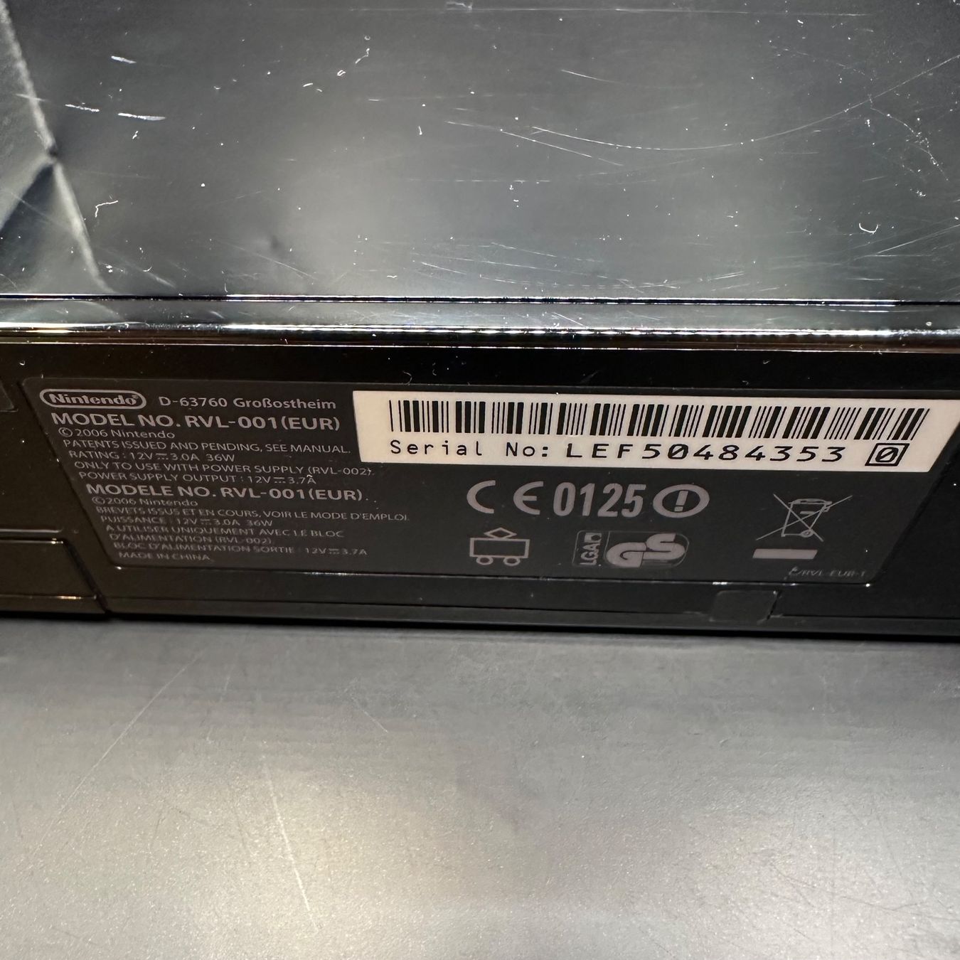 Nintendo Console: Nintendo Wii Schwarz – Usato da Düdingen venduto da Nerdworld 9