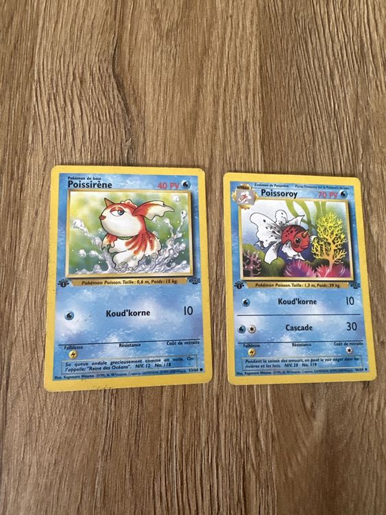 2 carte Pokémon wizard 1999 (Gebraucht) in Chêne-Bougeries für CHF 3 ...