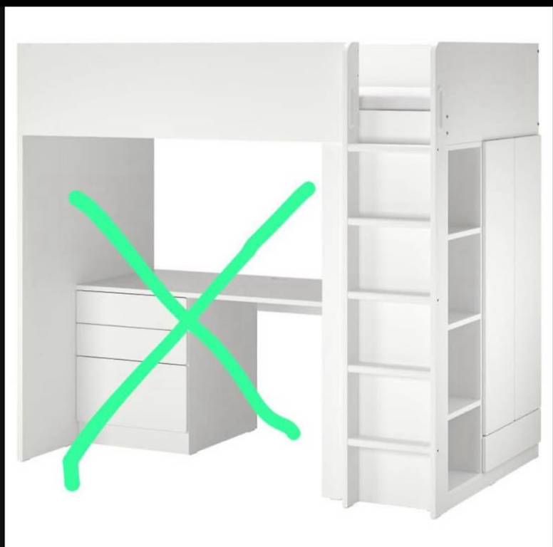 Betten: Bett von Ikea SMÅSTAD – Gebraucht aus Horriwil von Niiiiiiikkkaaa 2