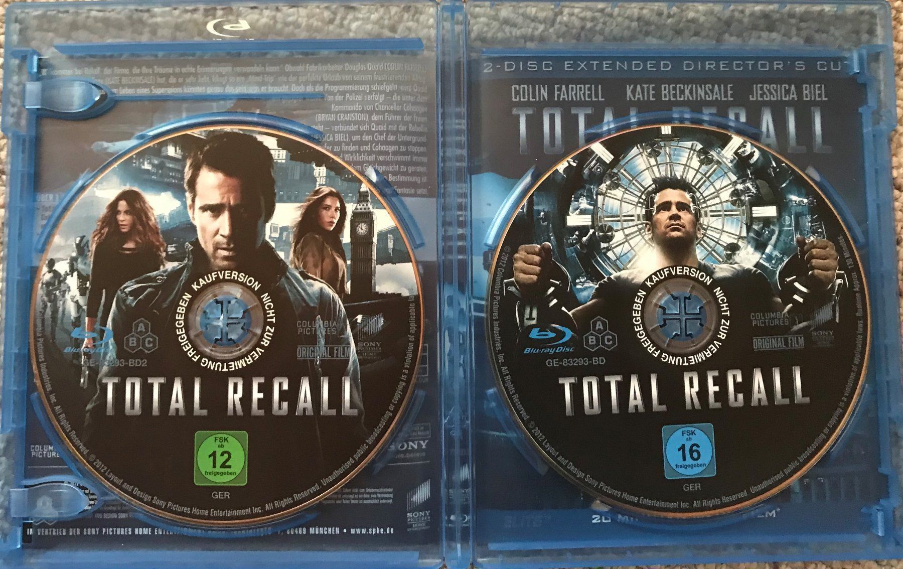 Tutti i DVDs: Total Recall – Nuovo (secondo la descrizione) da Tecknau venduto da Otacon0 3