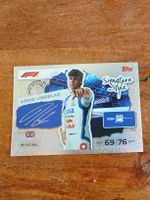 F1 Topps 26 Arvid Lindblad Sammelkarte Signature Style