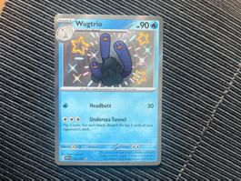 Pokemon Wugtrio Shiny Paldean Fates near Mint