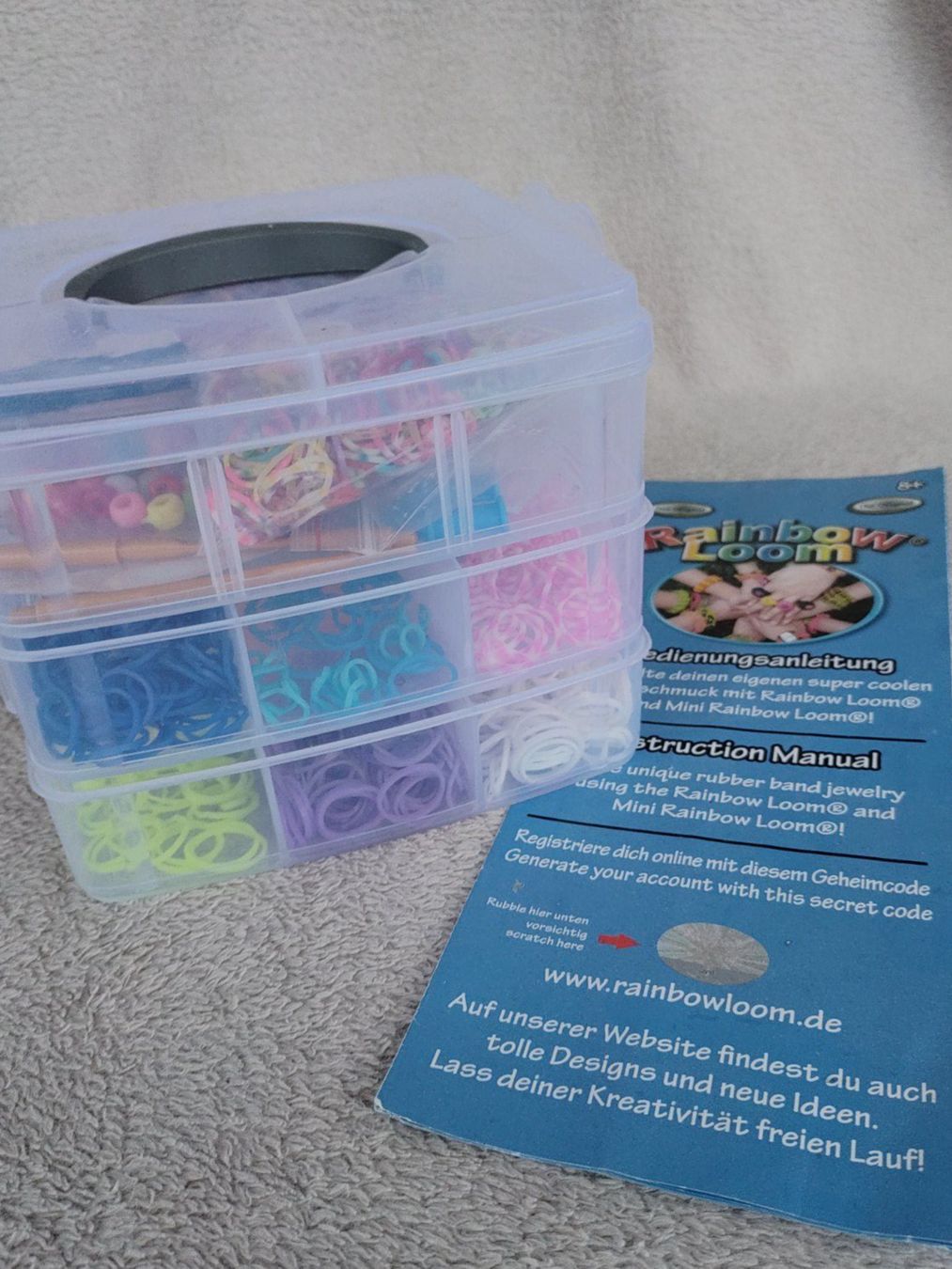 Kit bricolage: Rainbow Loom Starter Set, – Usato da Strengelbach venduto da Phorensic_30 4