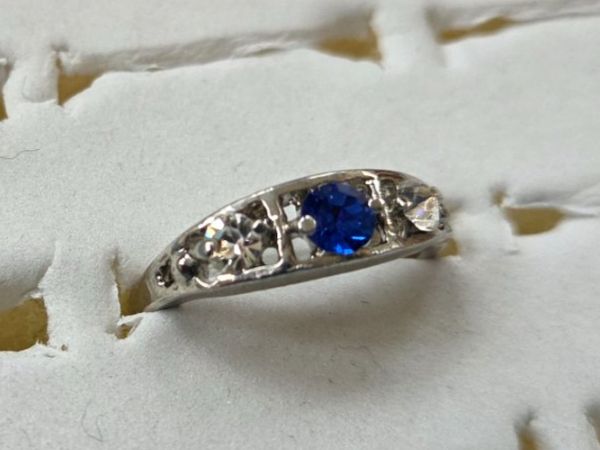 Anelli: Bague saphir artificiel taille 54 – Nuovo (secondo la descrizione) da Territet venduto da Cenh 1