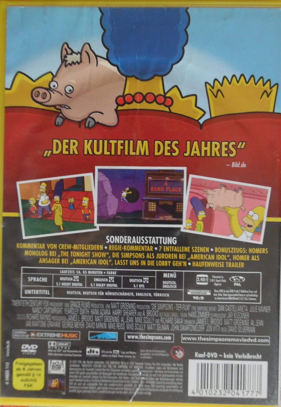 Tutti i DVDs: Die Simpsons. Der Film – Usato da Bellinzona venduto da Luna093 2