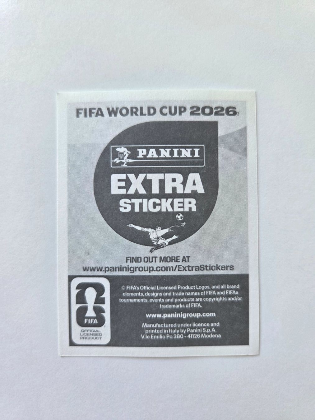 Panini Carte collezionabili: Silber Panini WM 2026 Extra Sticker Moises Caicedo – Nuovo (secondo la descrizione) da Baar venduto da Honzik02 1
