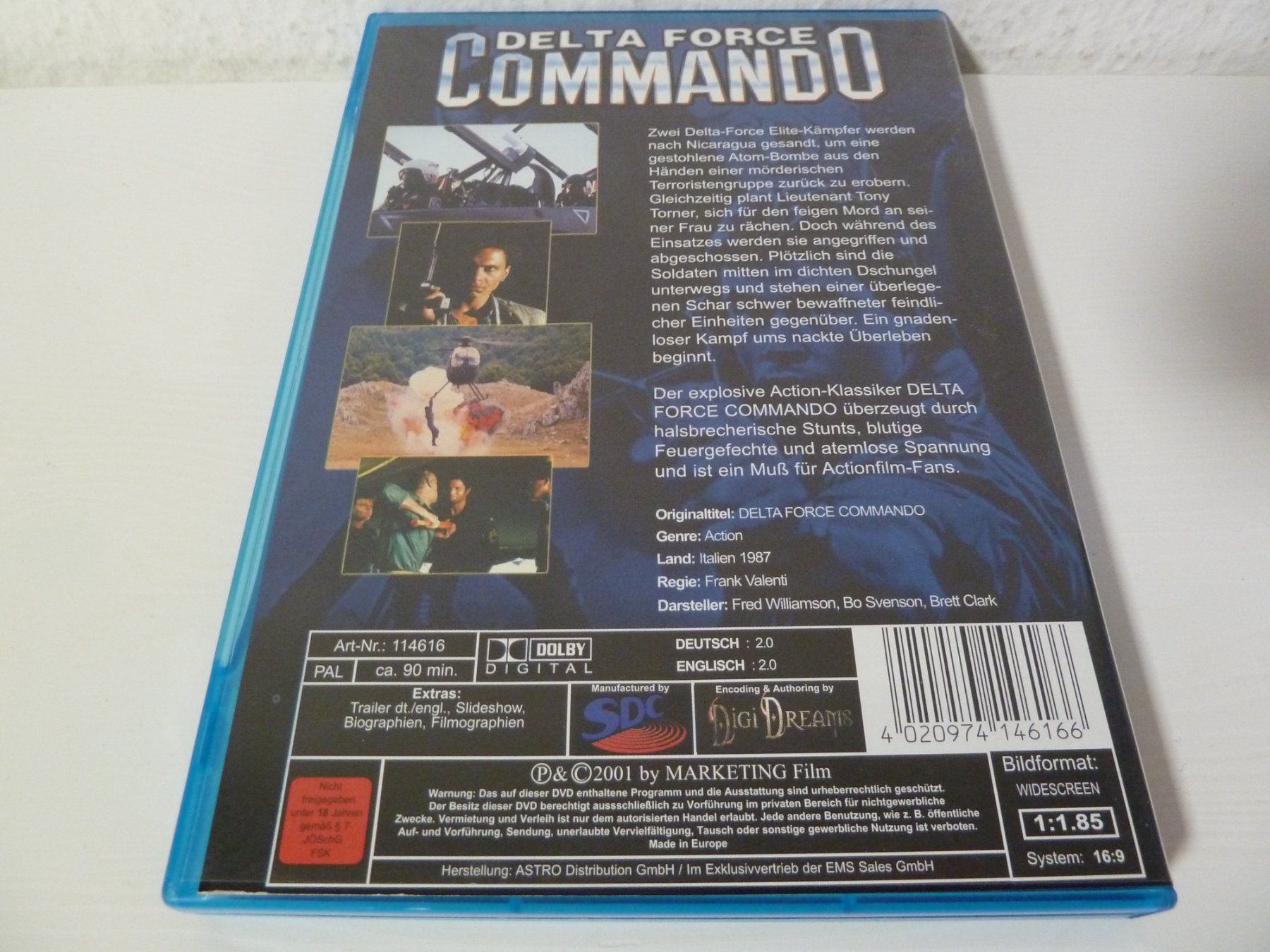 Tutti i DVDs: Delta Force Commando  [DVD] – Usato da Abtwil SG venduto da Pfusius 1