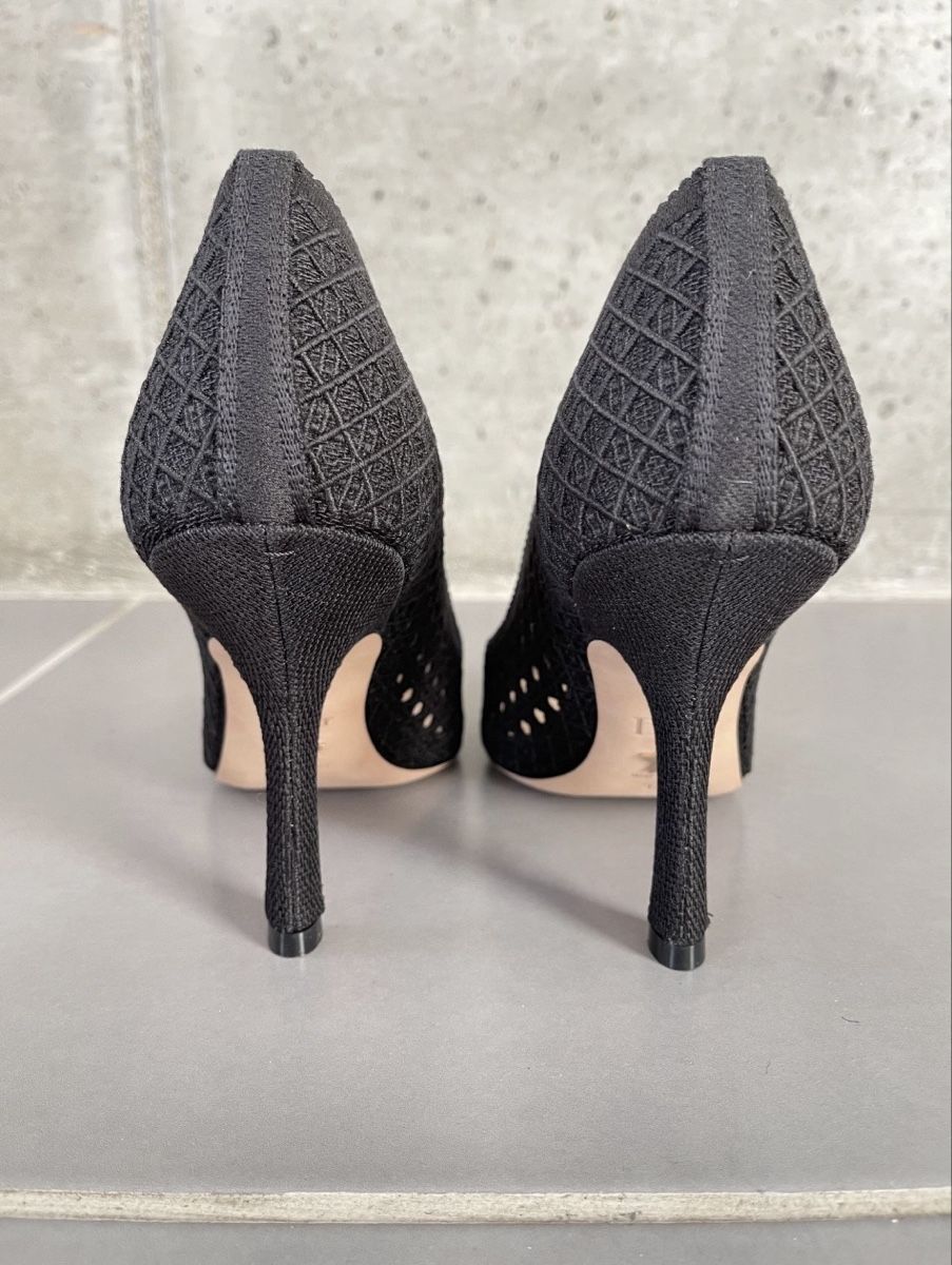 Dior Damenschuhe: Christian Dior pumps mesh black size 37.5 with box – Neu und originalverpackt aus Cham von sib_59dd 2