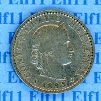 CHF___0.20 1893 s 20 Rappen
